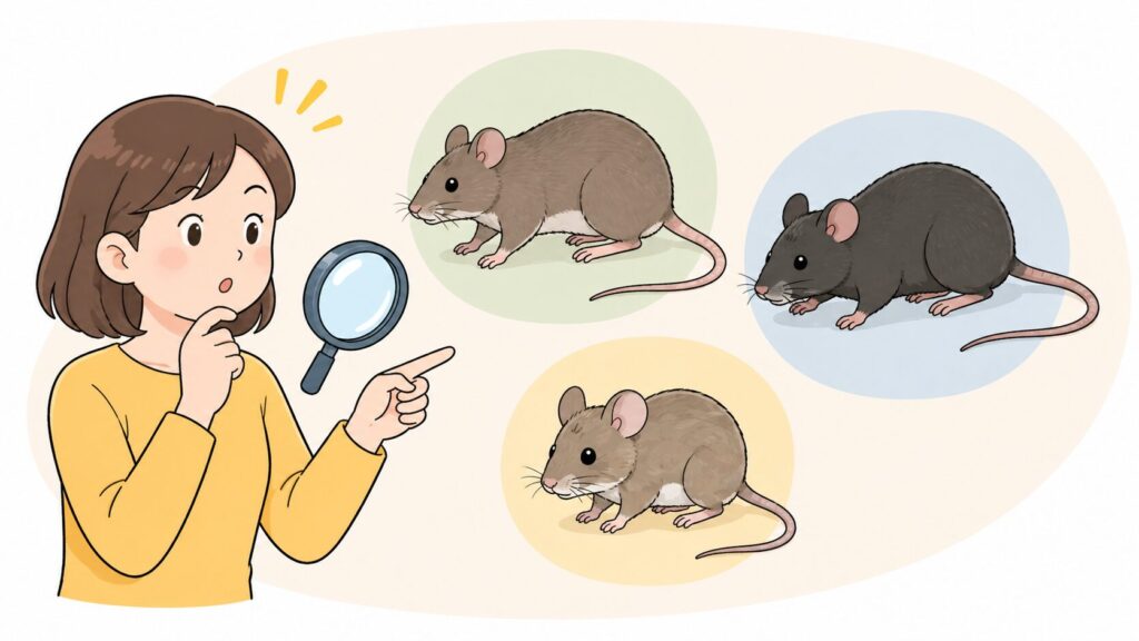 Types of mice